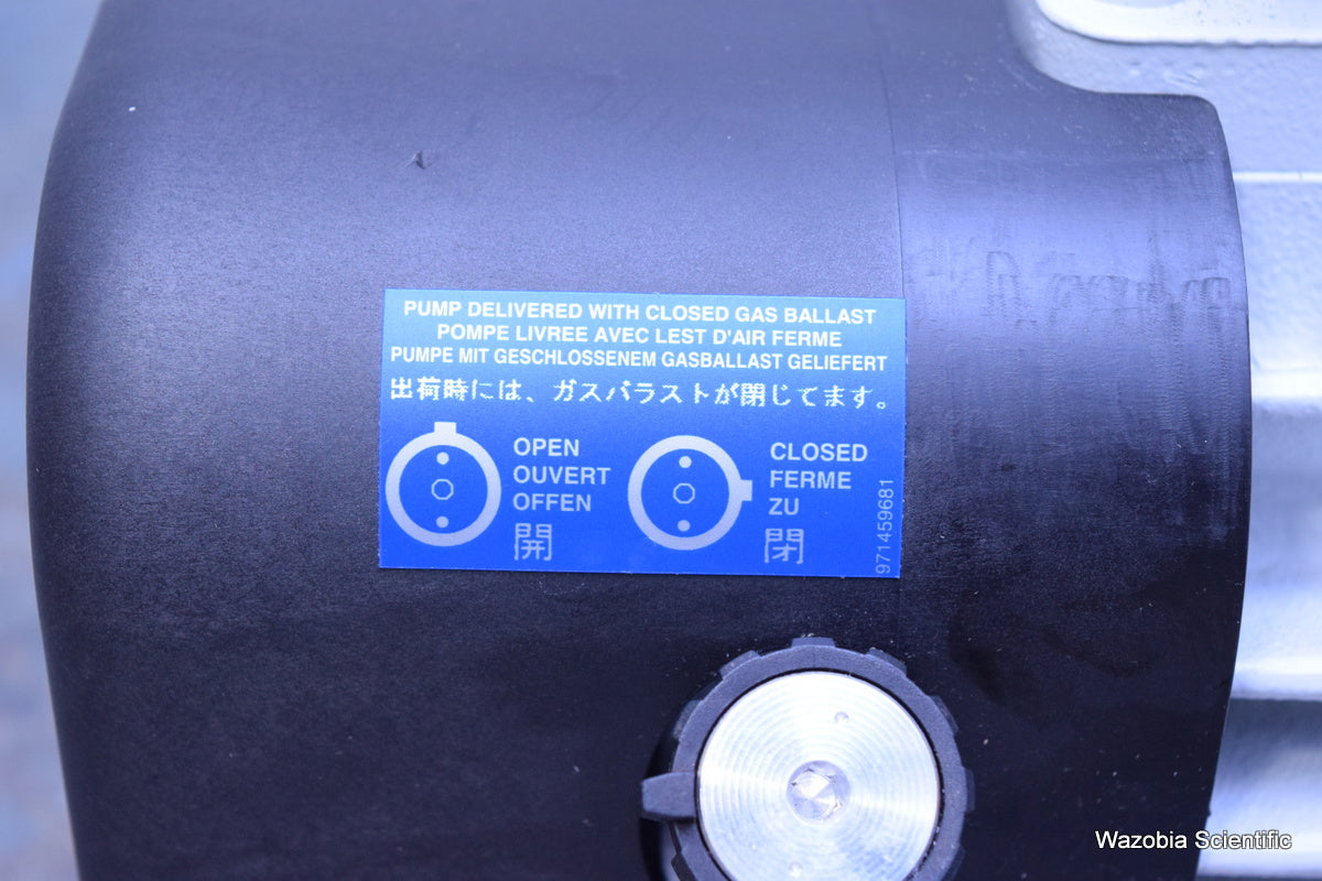 LEYBOLD SOGEVAC SV 40/65 BIFC SV65BIFC LEROY SOMER LS90L ROTARY VANE LABORATORY