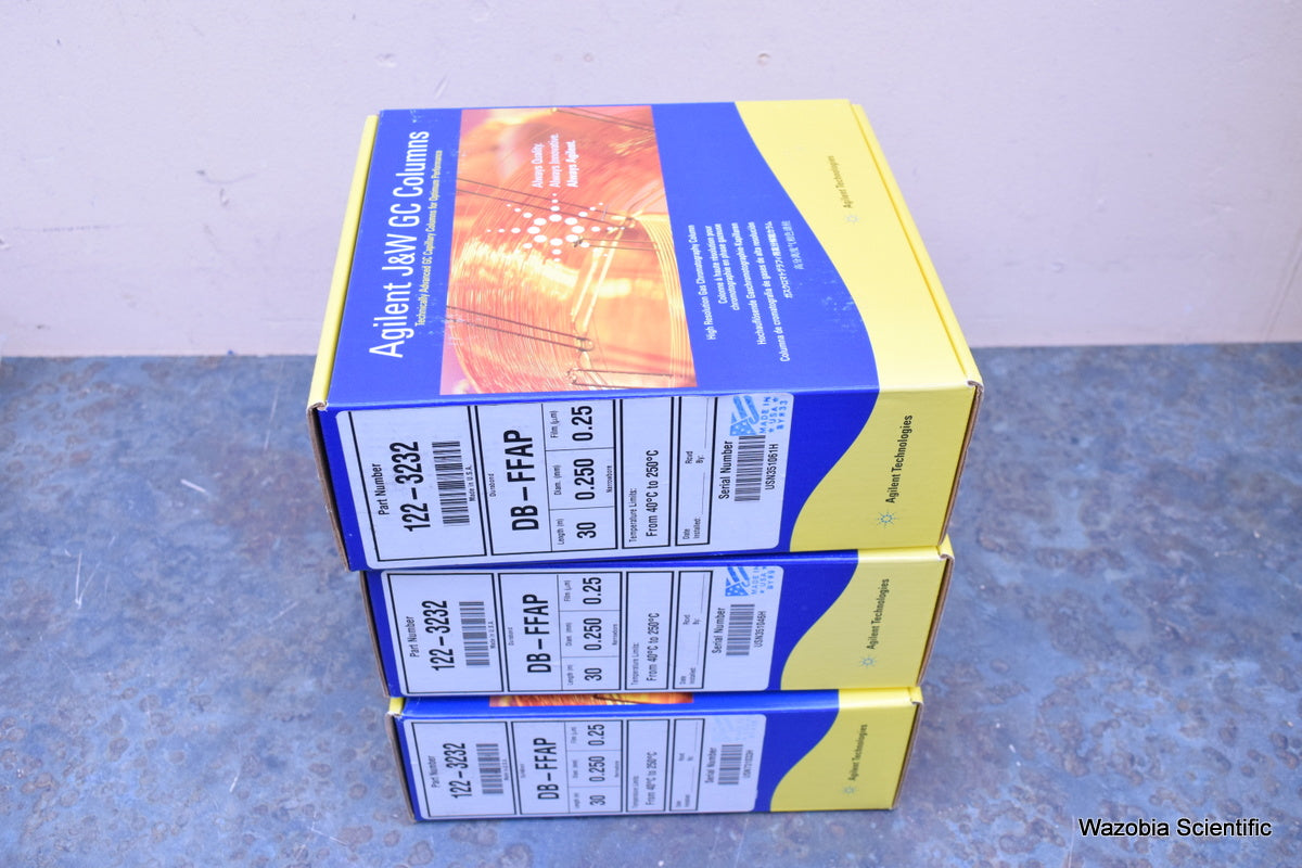 BRAND NEW AGILENT J&W GC COLUMNS 122-3232 DB-FFAP  L-30M D- 0.250MM F-0.25UM