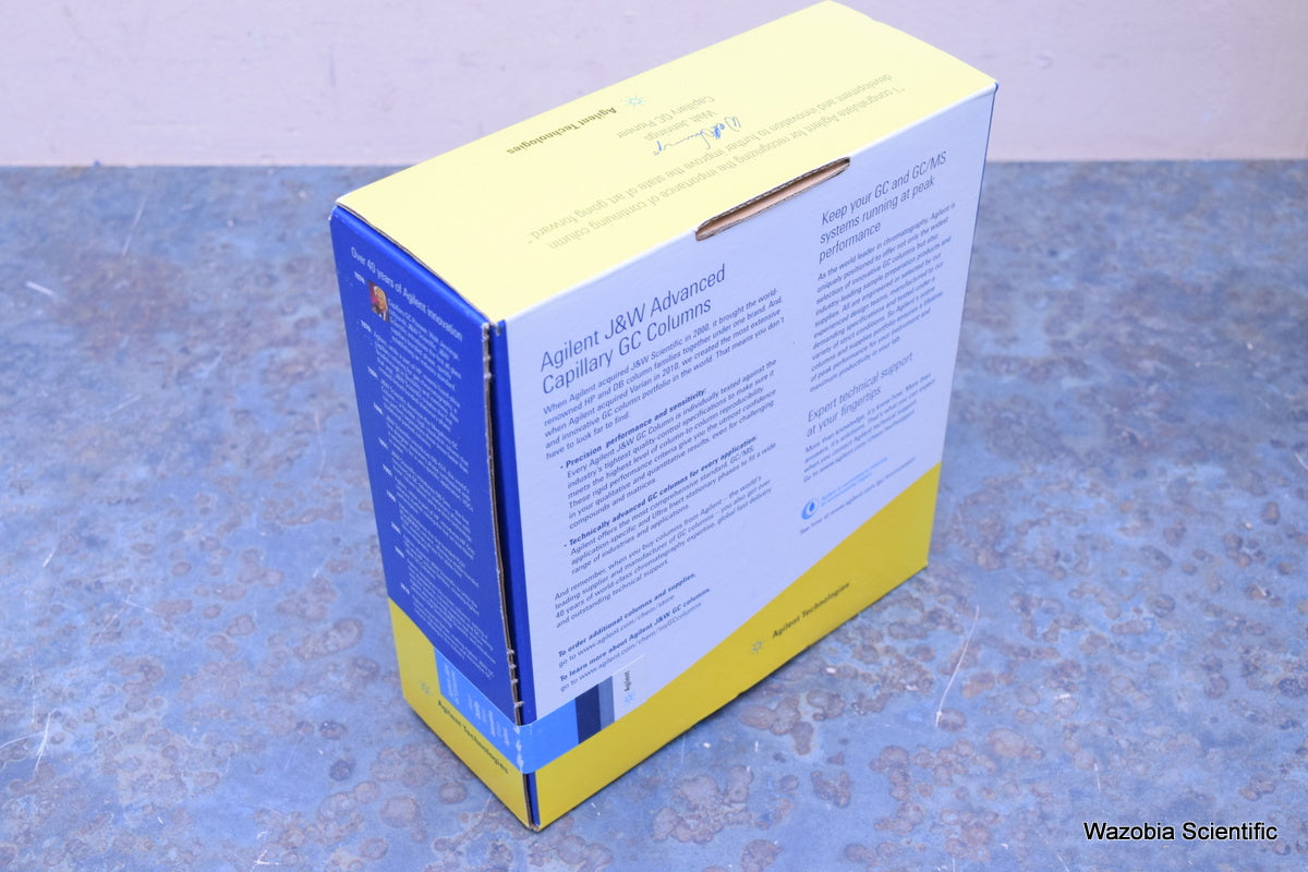 BRAND NEW AGILENT J&W GC COLUMNS 125-3217 DB-FFAP L-15 M D- 0.530 MM F- .50 UM