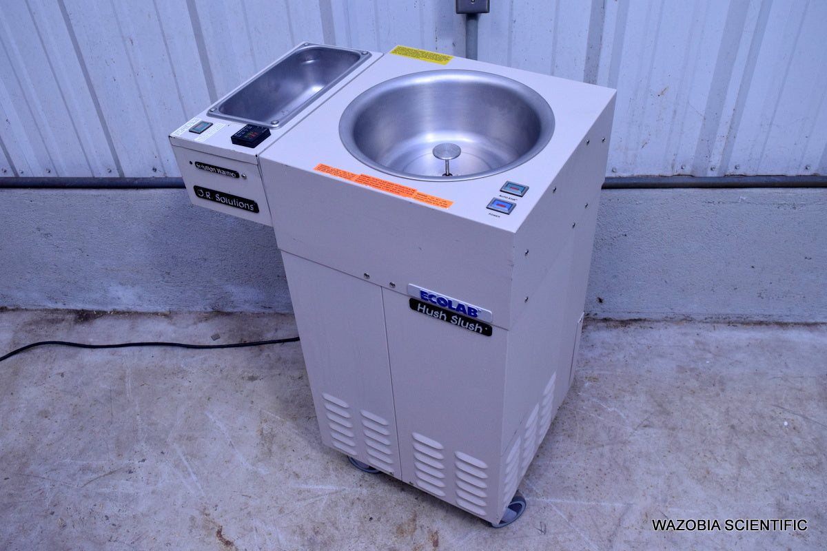 O.R SOLUTIONS ECOLAB HUSH SLUSH ORS-1075HS-N  AND SOLUTION WARMER ORS-2038D