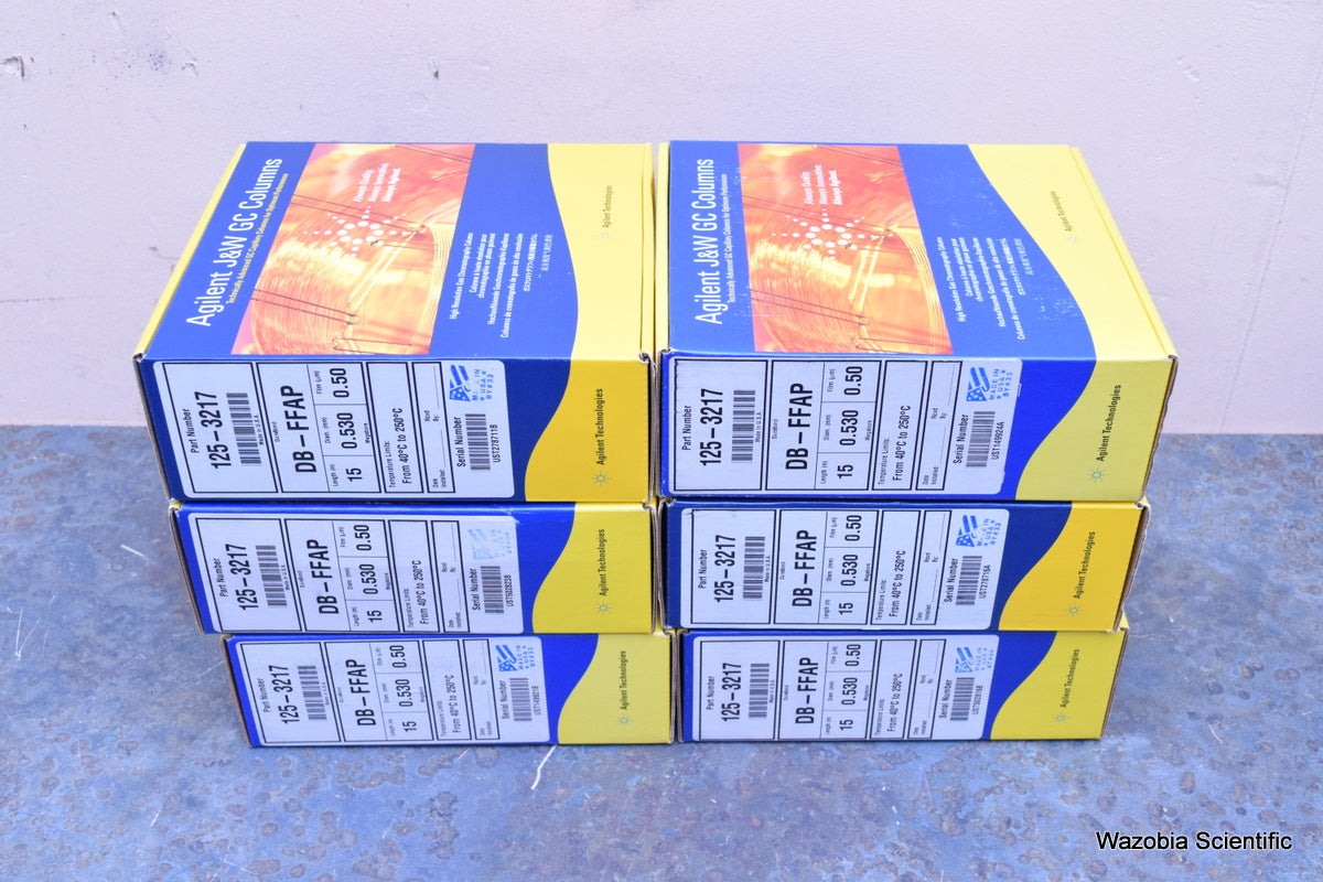 BRAND NEW AGILENT J&W GC COLUMNS 125-3217 DB-FFAP L-15 M D- 0.530 MM F- .50 UM