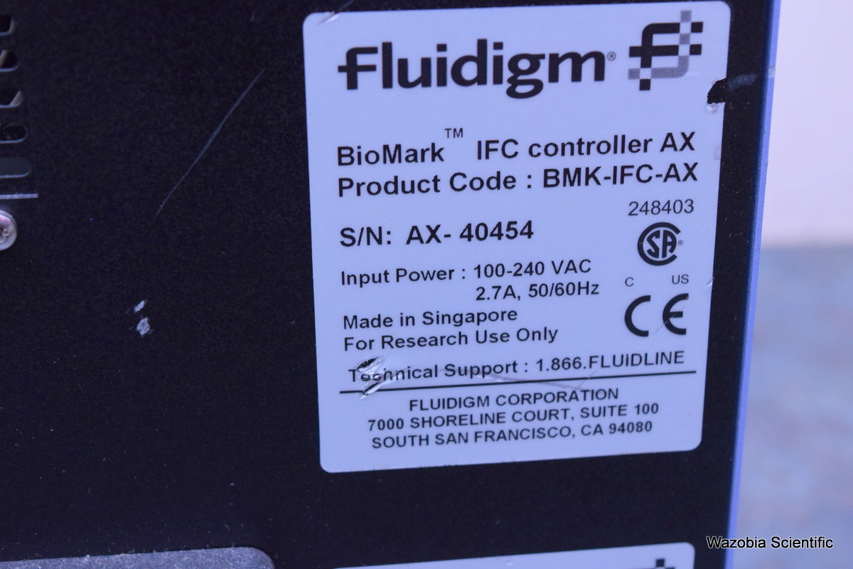 FLUIDIGM BIOMARK IFC CONTROLLER AX BMK-IFC-AX PRE POST PCR ASSAY