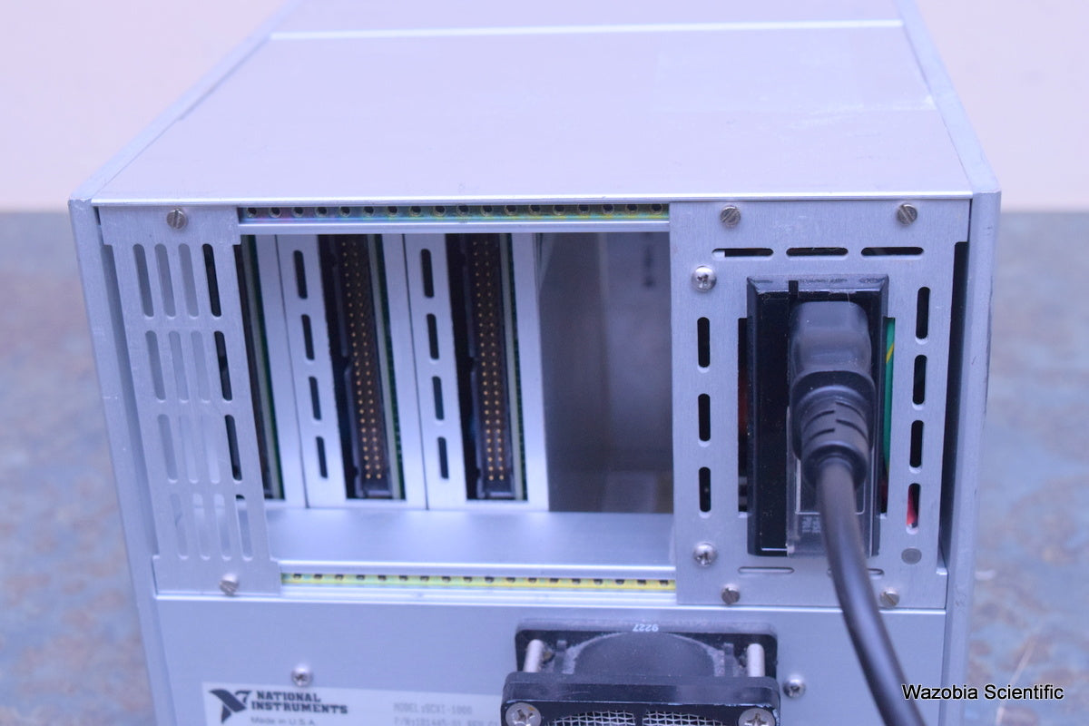 NATIONAL INSTRUMENTS SCXI-1000 1121 4 CHANNEL ISOLATION AMP W/ EXCITATION