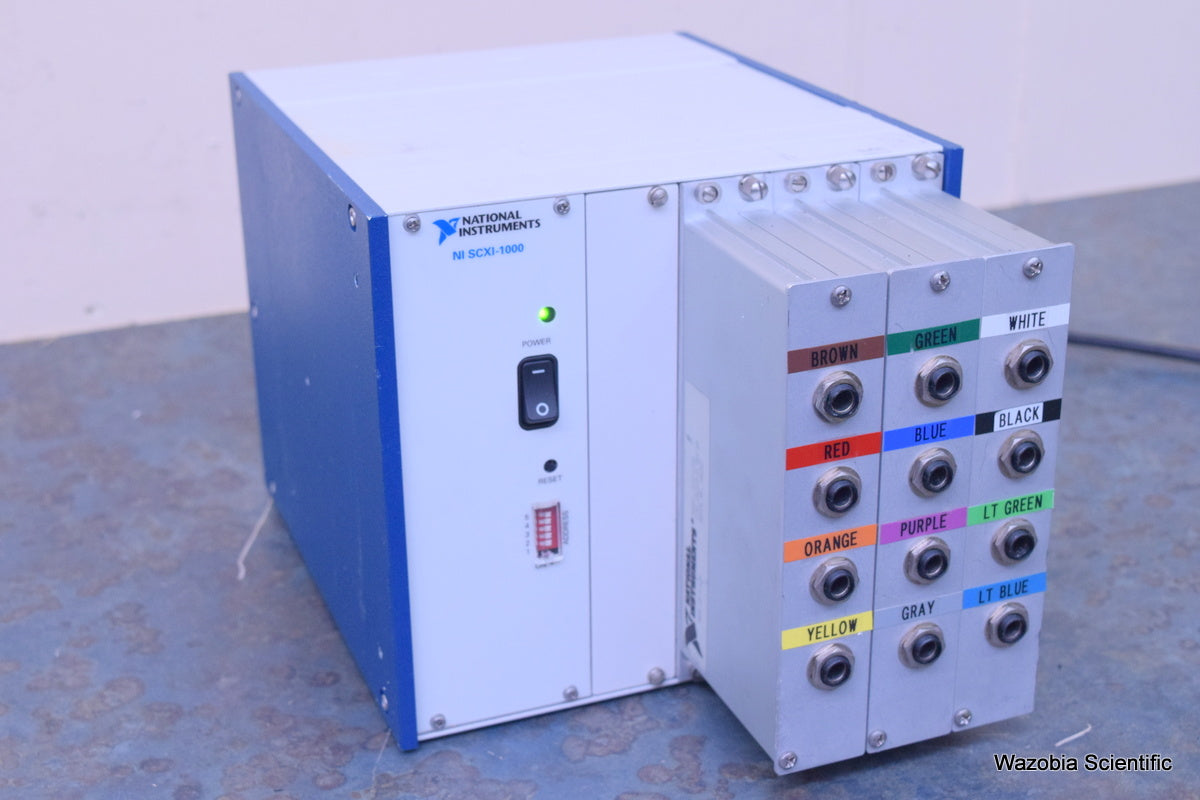 NI NATIONAL INSTRUMENTS SCXI-1000 1320 181645-01