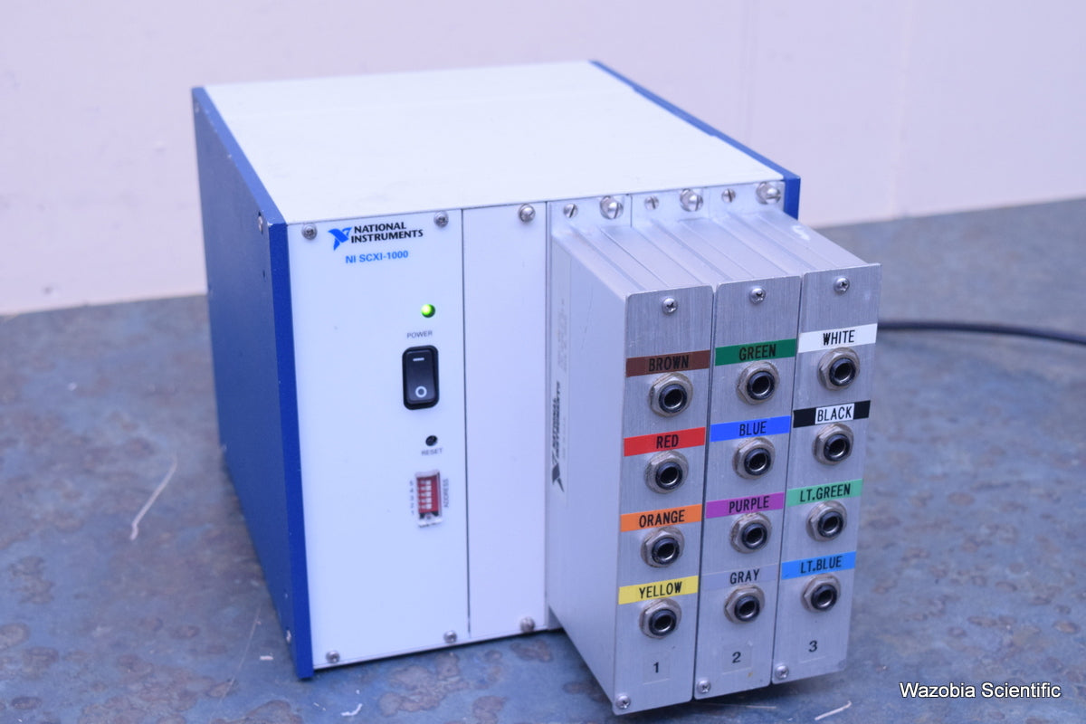 NI NATIONAL INSTRUMENTS SCXI-1000 1320 181645-01