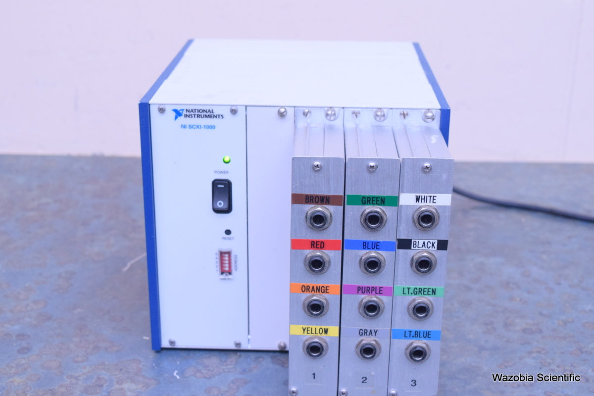 NI NATIONAL INSTRUMENTS SCXI-1000 1320 181645-01