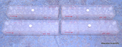 LOT OF 4 SARSTEDT 20 PLACE RACK 93-849100