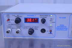 WARNER INSTRUMENT TC-344B DUAL AUTOMATIC TEMPERATURE CONTROLLER 64-0101
