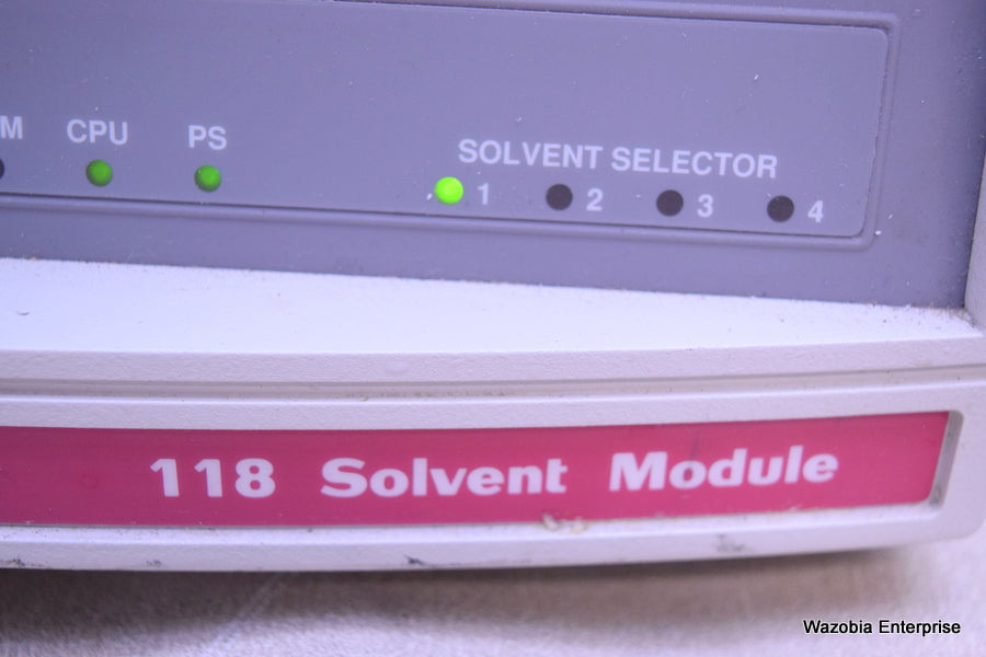 BECKMAN COULTER 118 SOLVENT MODULE SYSTEM WITH 507e AUTOSAMPLER