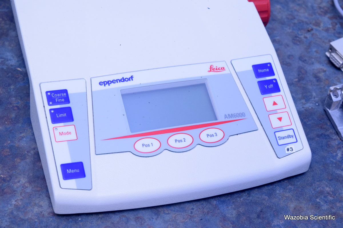 EPPENDORF LEICA AM6000 MICROSCOPE MICROMANIPULATOR