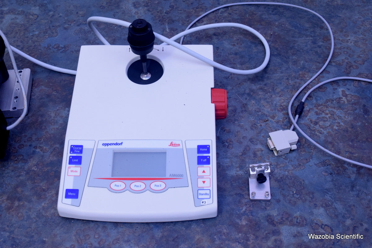 EPPENDORF LEICA AM6000 MICROSCOPE MICROMANIPULATOR