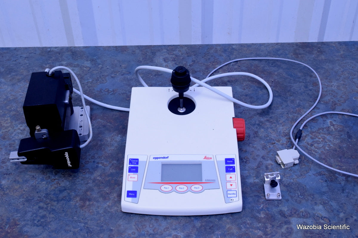 EPPENDORF LEICA AM6000 MICROSCOPE MICROMANIPULATOR