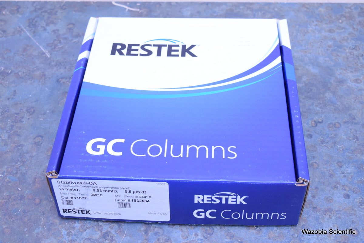 RESTEK GC COLUMNS STABILWAX-DA 15 M 0.53 MMID 0.5 UM DF 11037