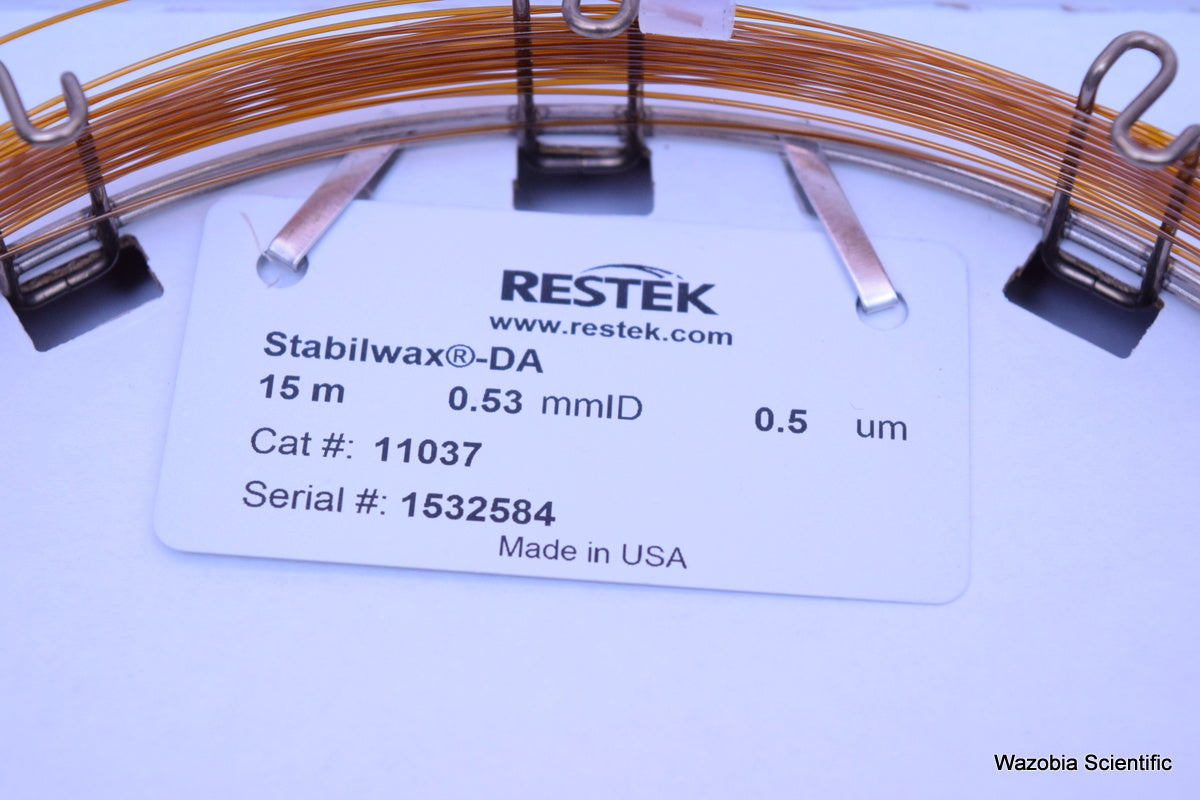 RESTEK GC COLUMNS STABILWAX-DA 15 M 0.53 MMID 0.5 UM DF 11037