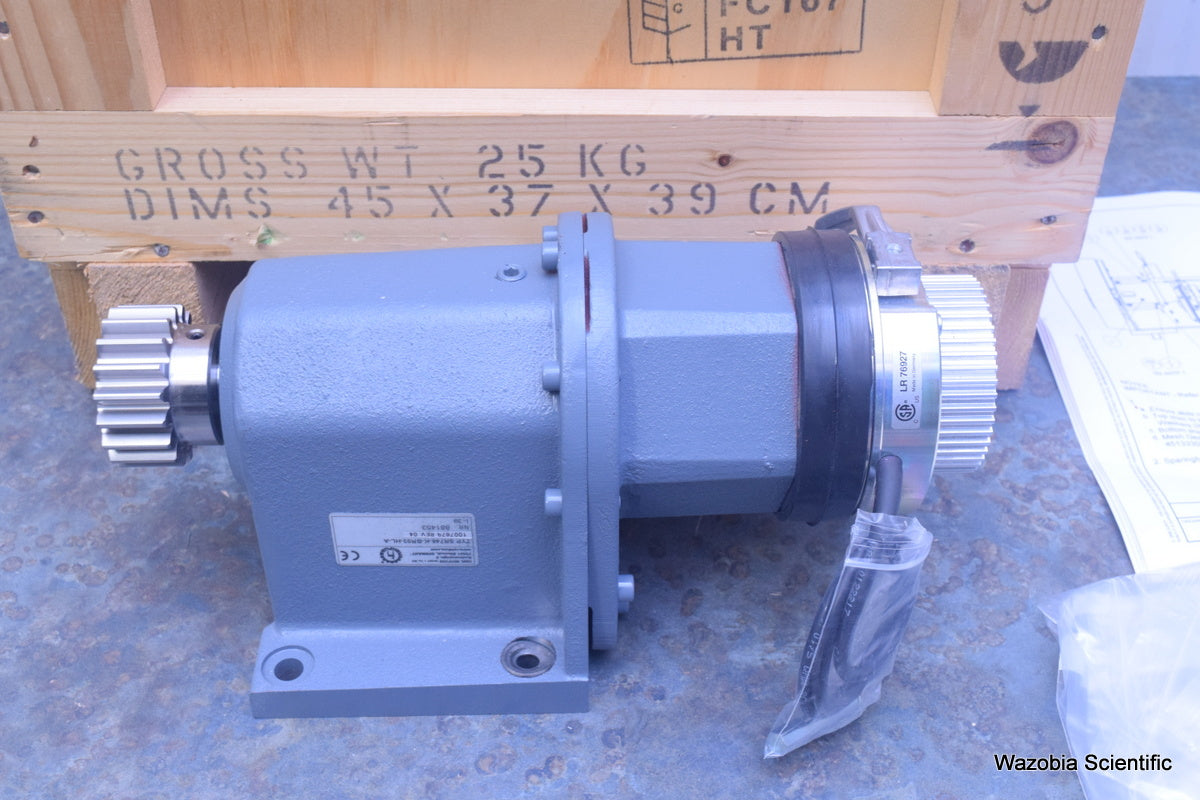 ELEKTA GEARBOX & BRAKE MN30-6322 SL CARL REHFUSS SR746-K-BR03-HL-A