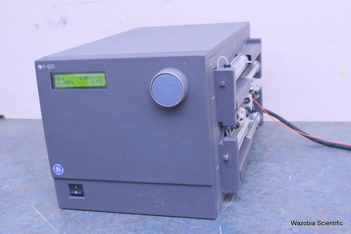 GE AKTA PURIFIER FPLC P-920 PUMP FOR LIQUID CHROMATOGRAPHY