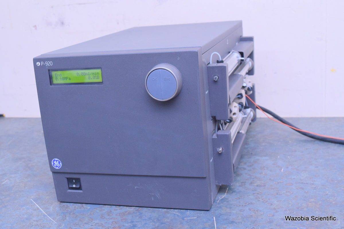 GE AKTA PURIFIER FPLC P-920 PUMP FOR LIQUID CHROMATOGRAPHY