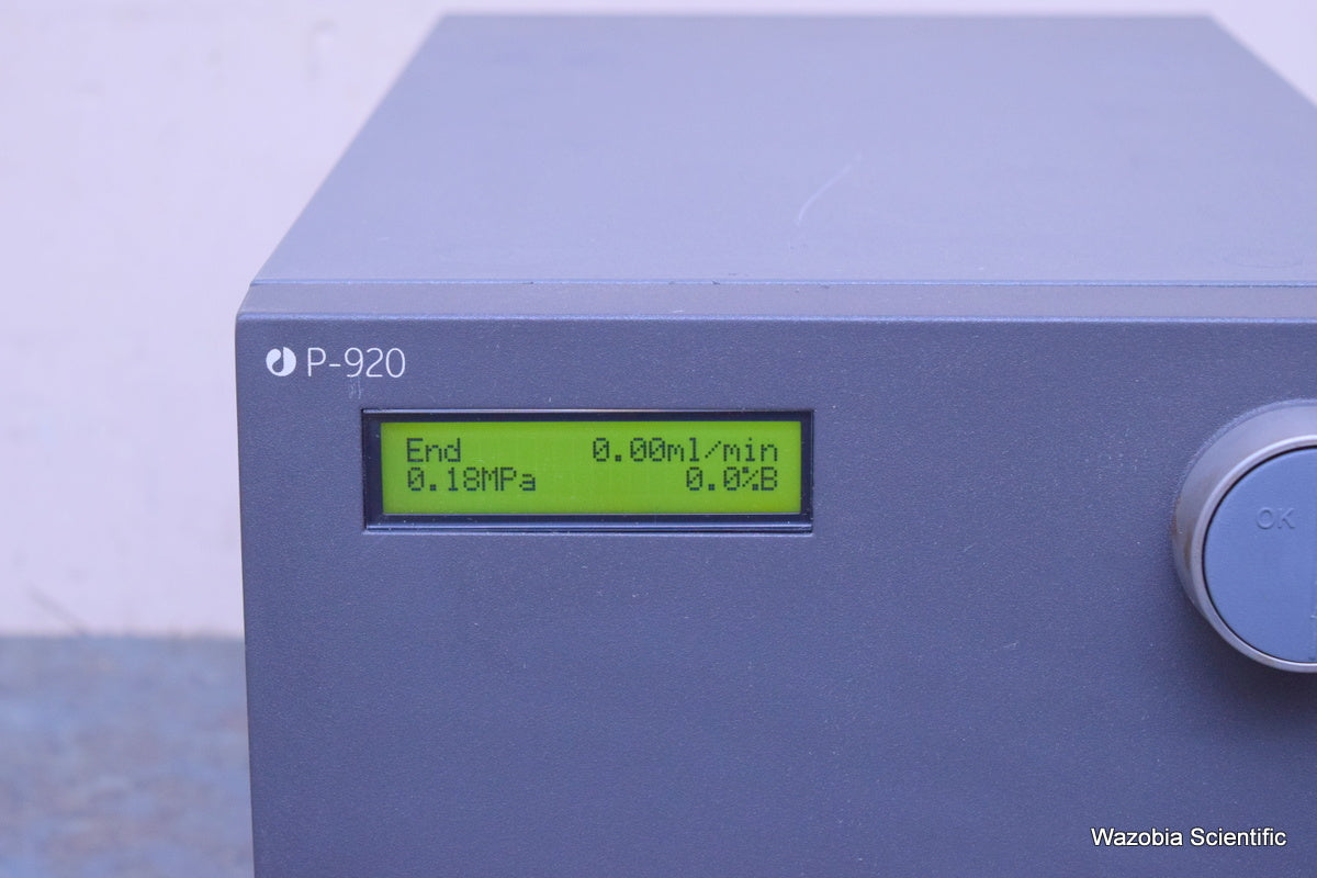 GE AKTA PURIFIER FPLC P-920 PUMP FOR LIQUID CHROMATOGRAPHY
