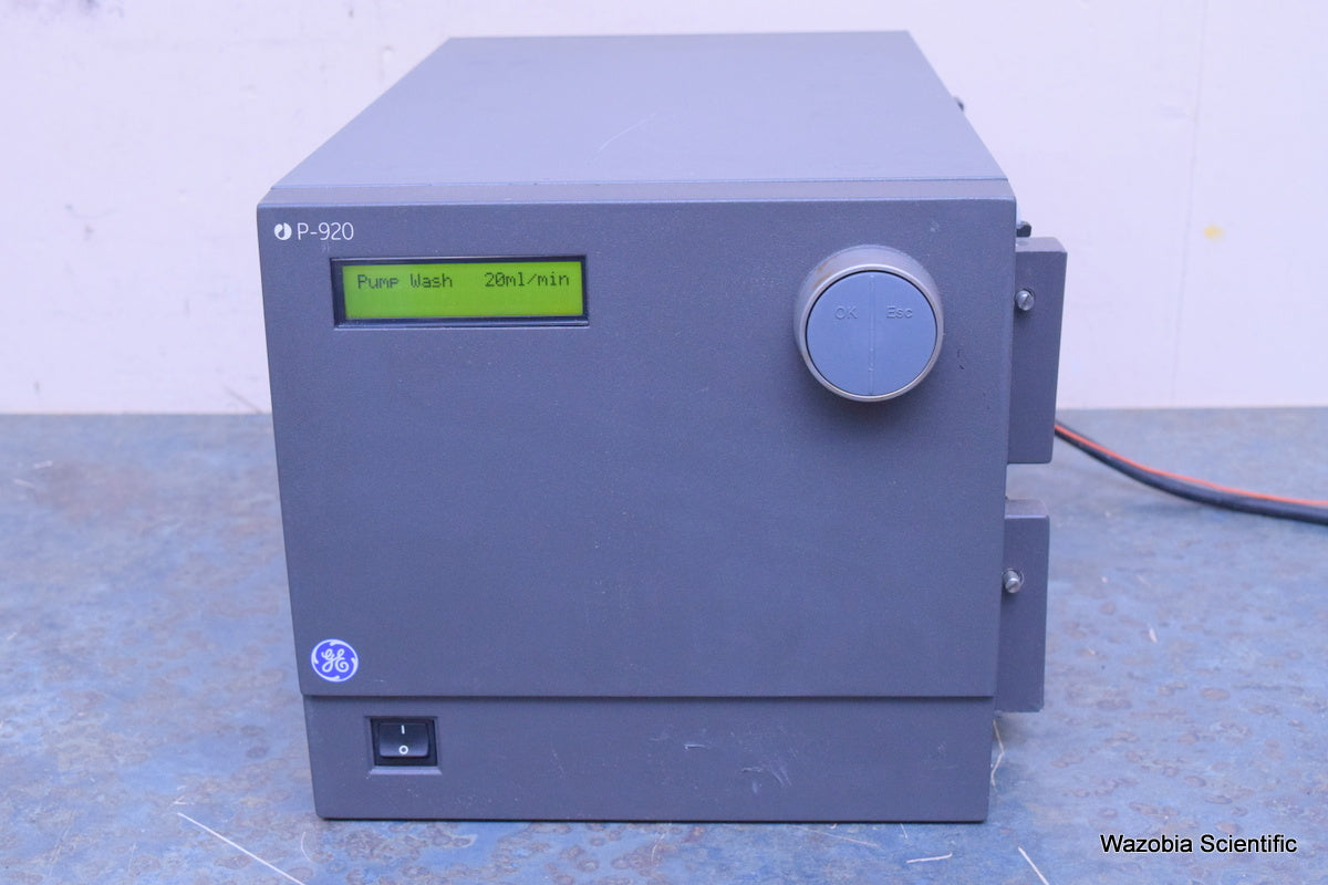 GE AKTA PURIFIER FPLC P-920 PUMP FOR LIQUID CHROMATOGRAPHY