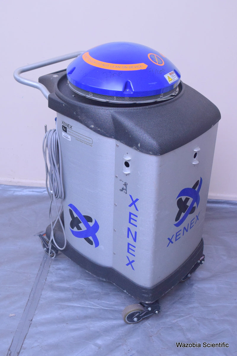 3 XENEX ENVIRONMENTAL DISINFECTION XE  PXUV3D GERM ZAPPING ROBOT