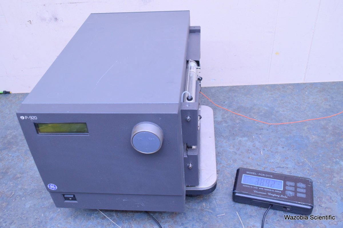 GE AKTA PURIFIER FPLC P-920 PUMP FOR LIQUID CHROMATOGRAPHY