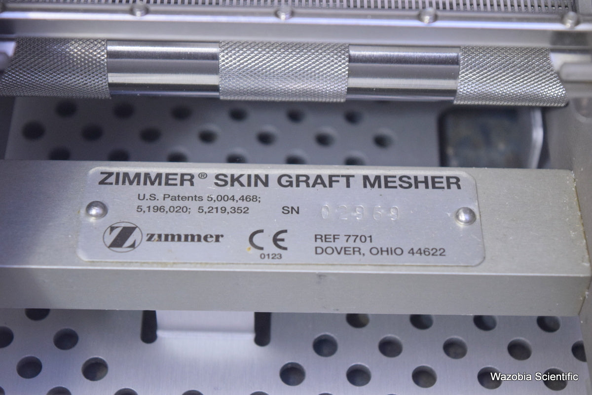 ZIMMER SKIN GRAFT MESHER 7701 1.5 3:1 1517260 1517011