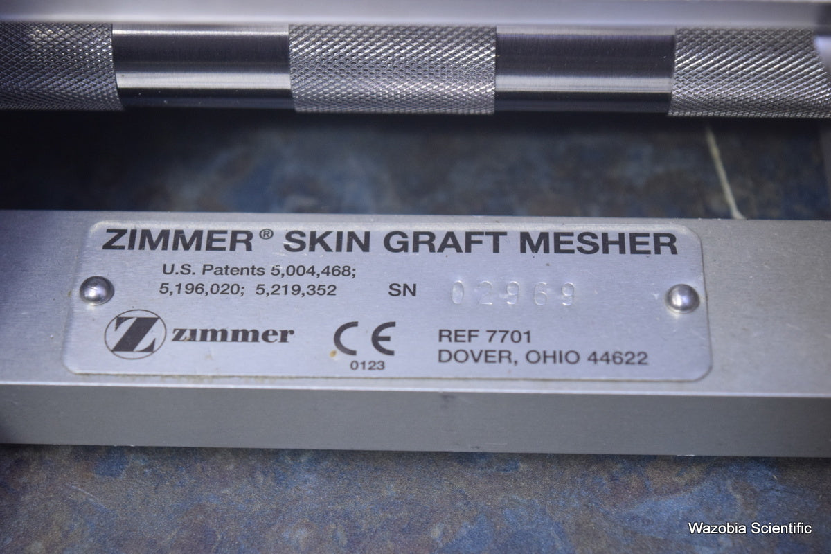 ZIMMER SKIN GRAFT MESHER 7701 1.5 3:1 1517260 1517011