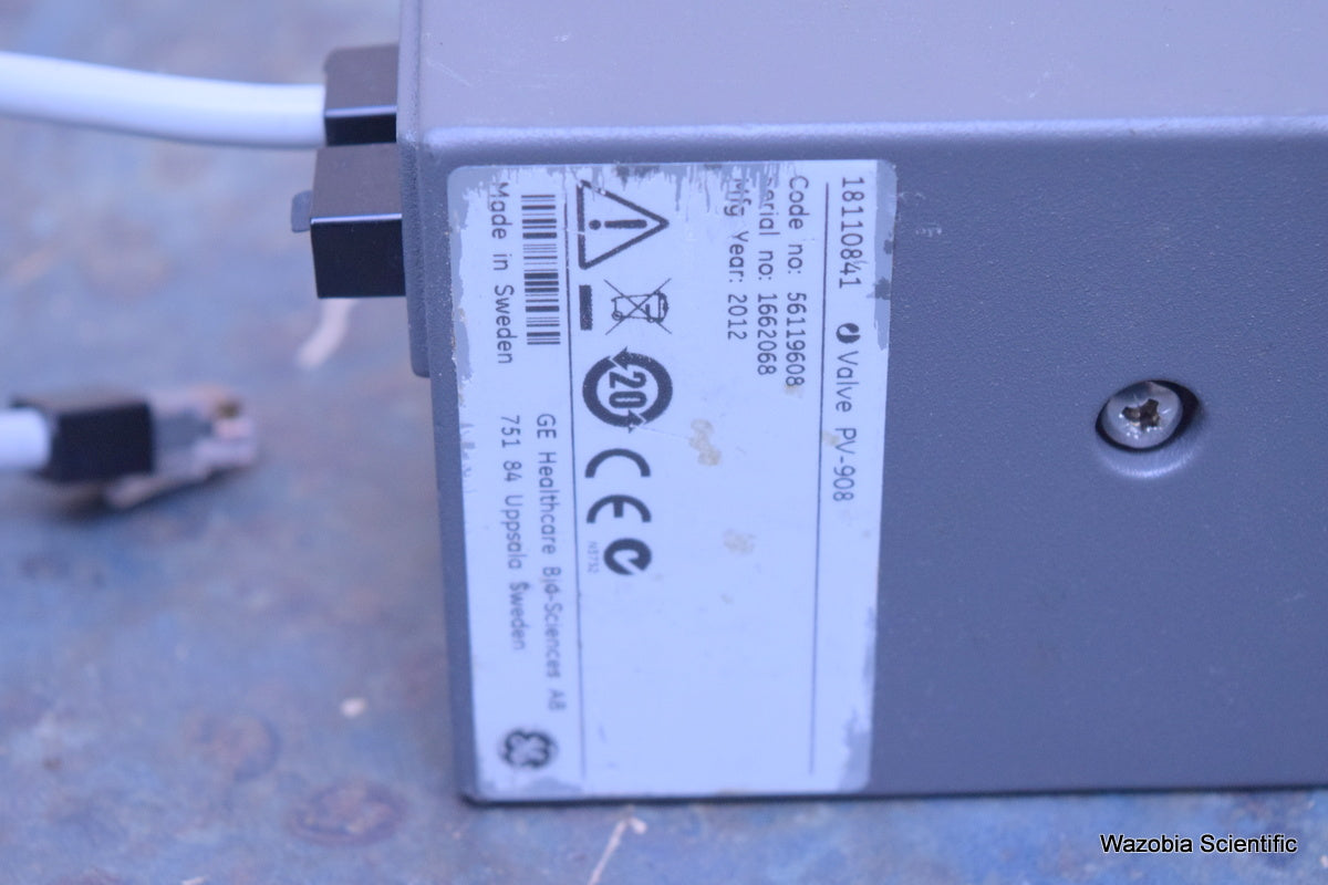 GE AKTA PURIFIER PV-908  PV908 VALVE FOR LIQUID CHROMATOGRAPHY 18110841
