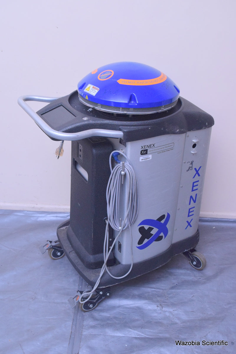 3 XENEX ENVIRONMENTAL DISINFECTION XE  PXUV3D GERM ZAPPING ROBOT