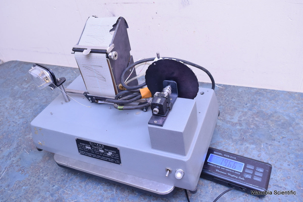 WILSON SELF CYCLING SURFACE TENSION BALANCE  HOSPITAL CONSULTATION LABS INSTRUME