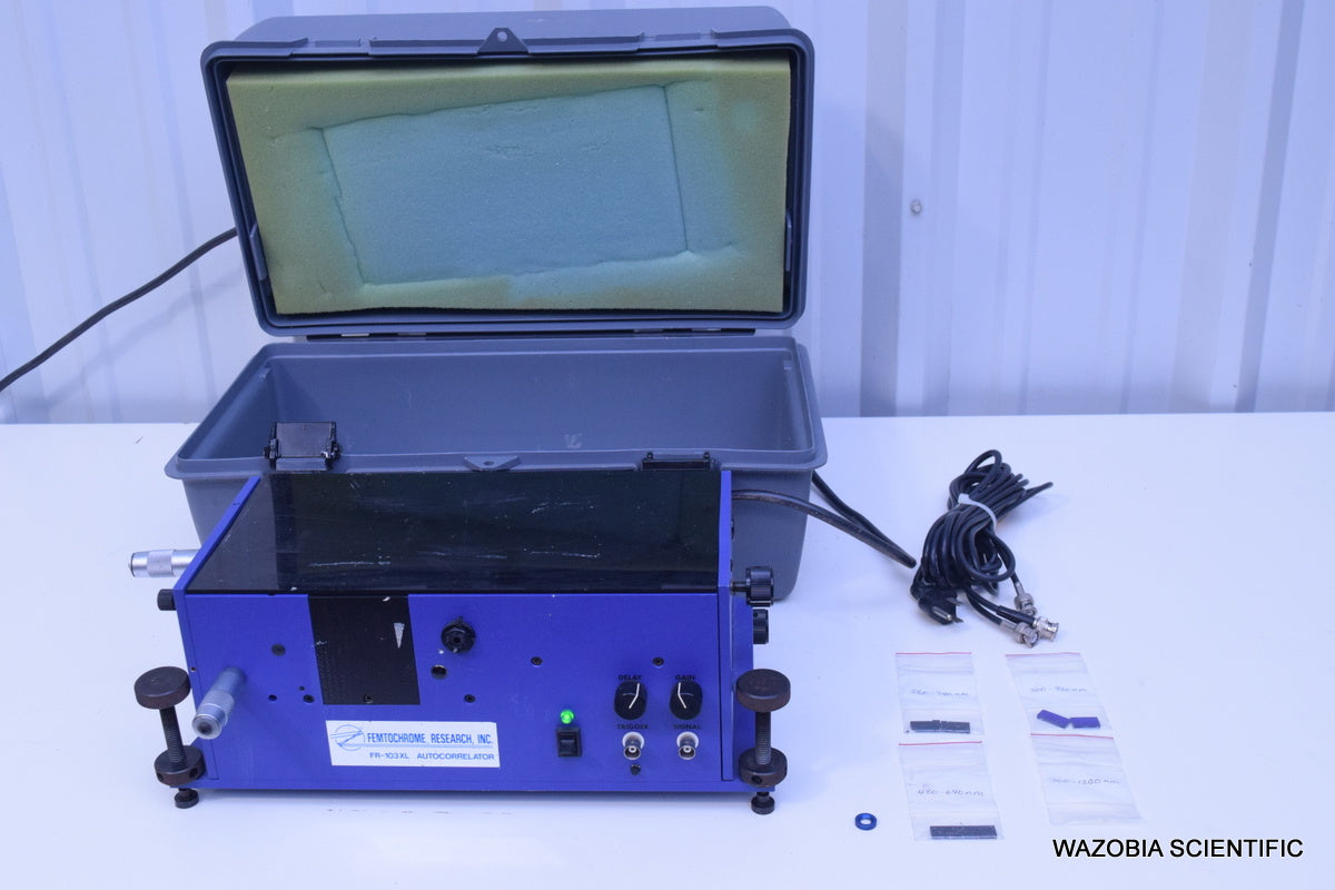 FEMTOCHROME RESEARCH FR-103XL AUTOCORRELATOR