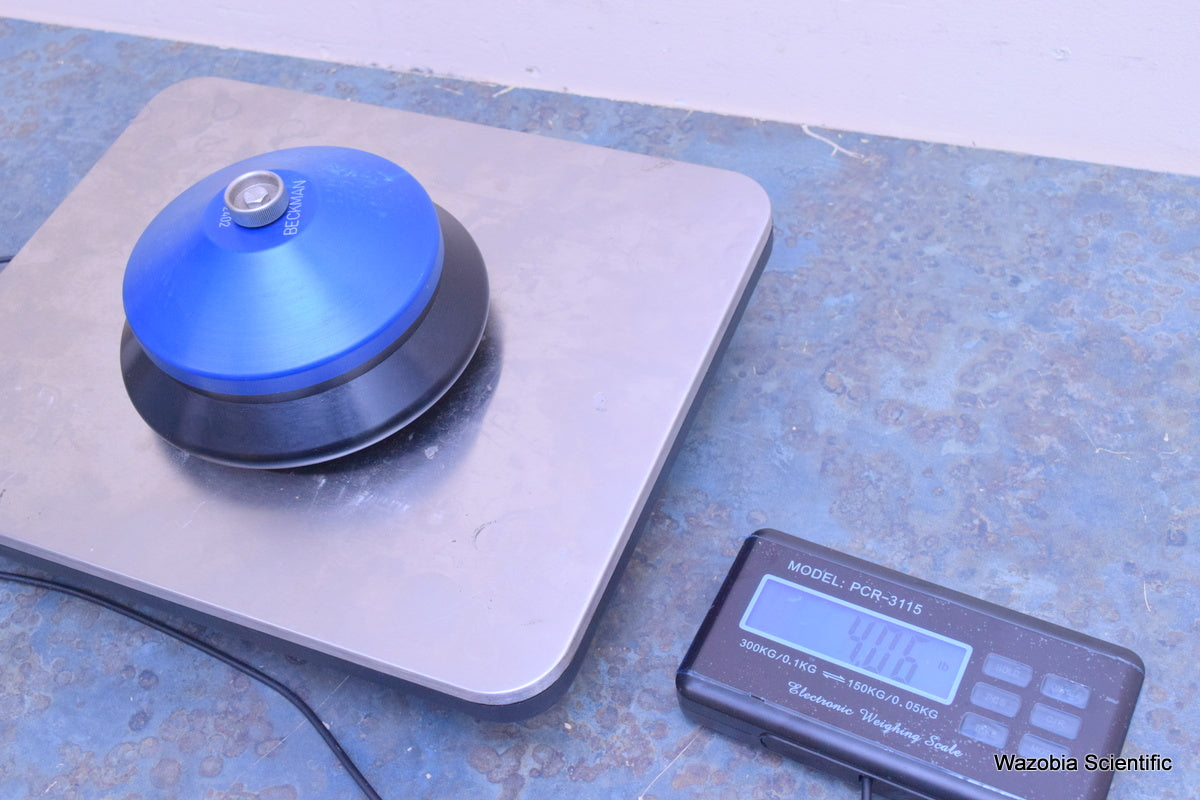 BECKMAN F2402 LABORATORY CENTRIFUGE ROTOR 26000 RPM
