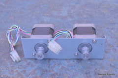 DUAL ORIENTAL MOTOR PK245-02A-C23 2-PHASE VEXTA STEPPING MOTOR