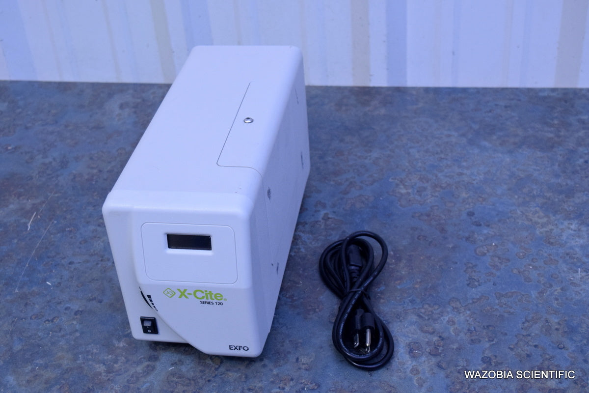 EXFO X-CITE SERIES 120 XI120-XL FLUORESCENCE MICROSCOPE LIGHT SOURCE ILLUMINATOR
