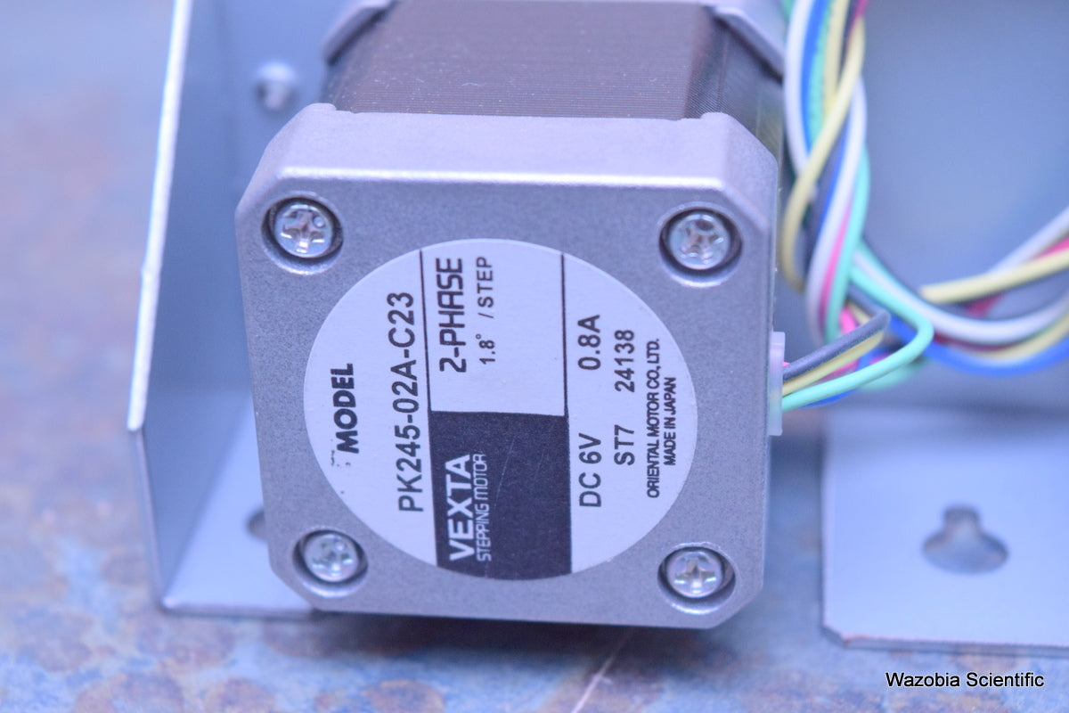 DUAL ORIENTAL MOTOR PK245-02A-C23 2-PHASE VEXTA STEPPING MOTOR
