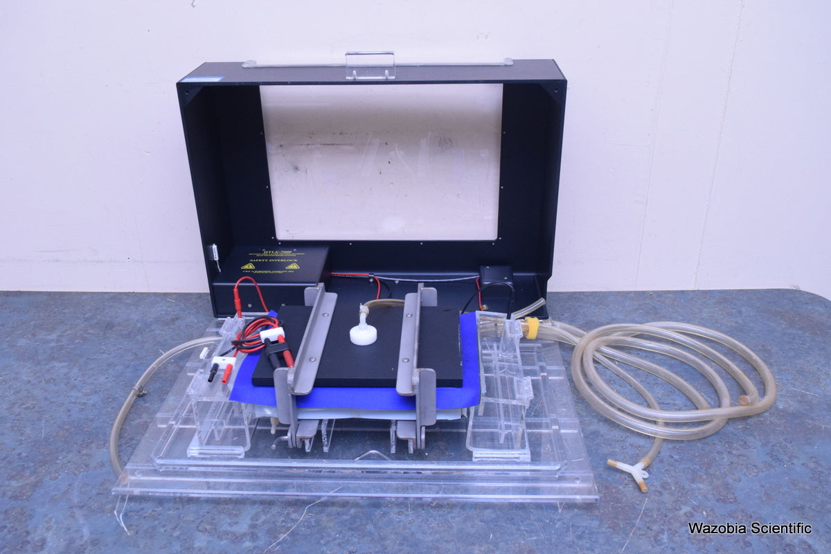 CBS SCIENTIFIC HTLE-7000 HUNTER THIN LAYER PEPTIDE MAPPING SYSTEM ELECTROPHORESI