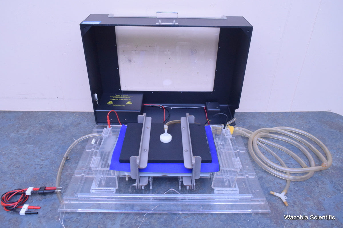 CBS SCIENTIFIC HTLE-7000 HUNTER THIN LAYER PEPTIDE MAPPING SYSTEM ELECTROPHORESI