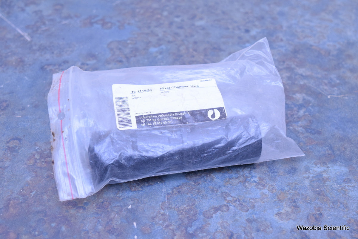 GE AMERSHAM PHARMACIA MIXER CHAMBER 12 ML  M-925 18-1118-93 FPLC CHROMATOGRAPHY