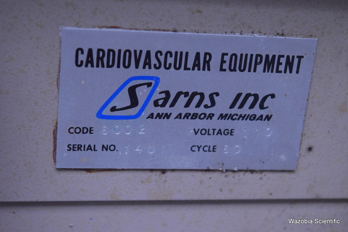 TRAVENOL SARNS CARDIOVASCULAR EQUIPMENT 6002 5M6002 5M6050