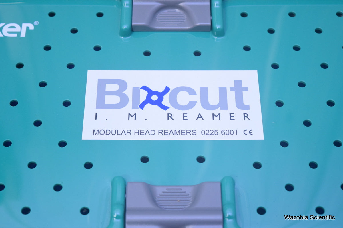 STRYKER BIOCUT I.M REAMER MODULAR HEAD REAMERS 0225-6001 CASE