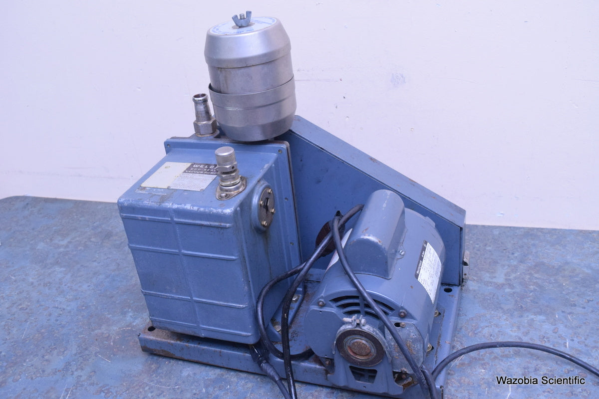 WELCH DUO-SEAL VACUUM PUMP MODEL 1402