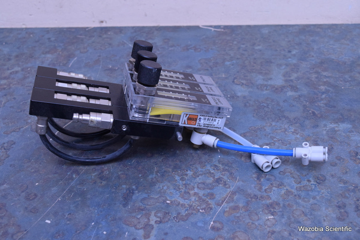 KOBOLD FLOW METER  HEATING SHAFT DRYING COOLING