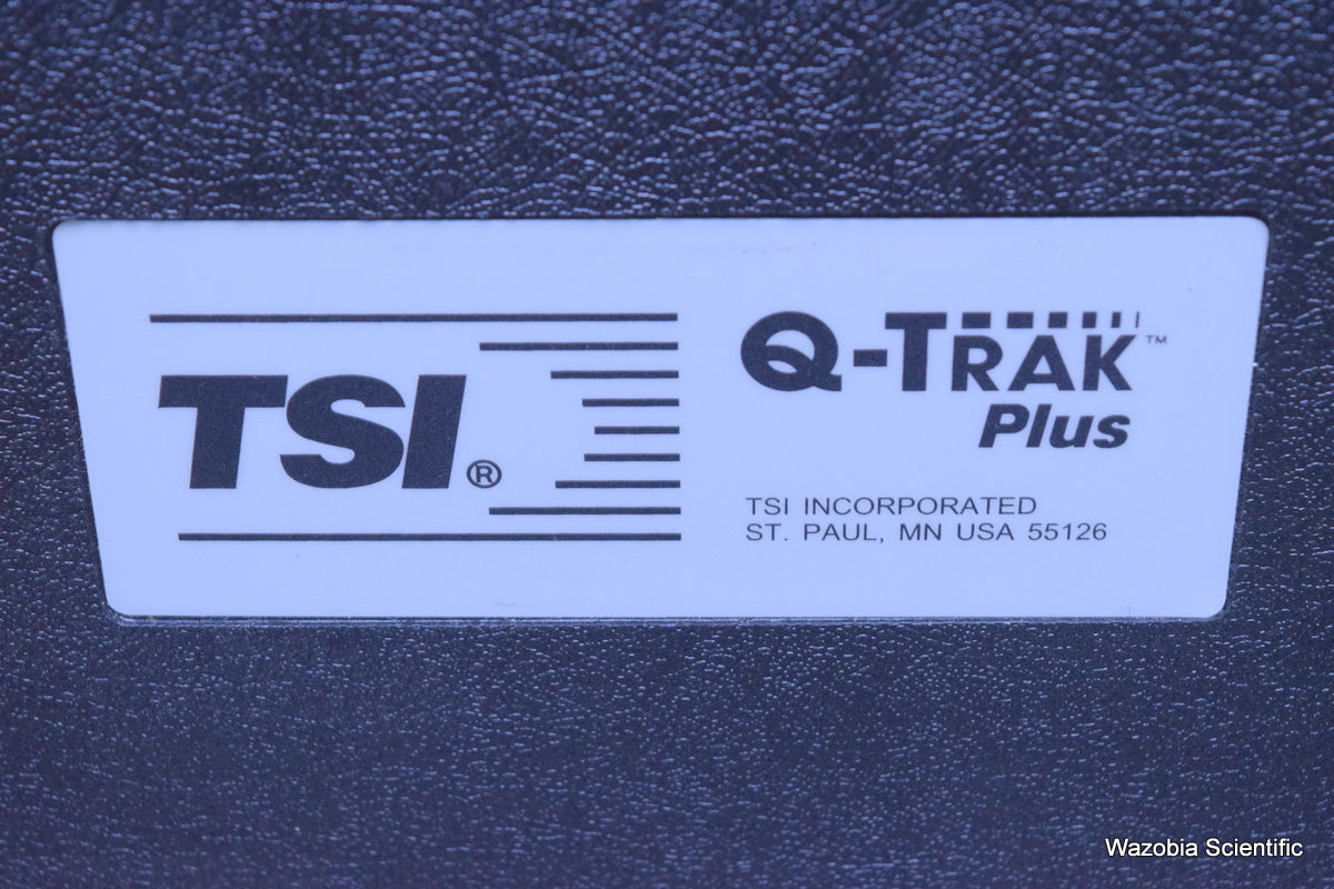 TSI Q-TRAK PLUS IAQ MONITOR MODEL 8554 WITH CO AIR QUALITY MONITOR