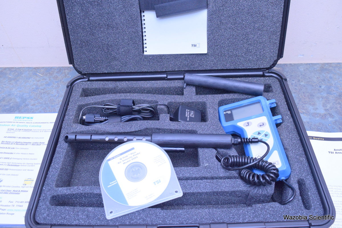 TSI Q-TRAK PLUS IAQ MONITOR MODEL 8554 WITH CO AIR QUALITY MONITOR