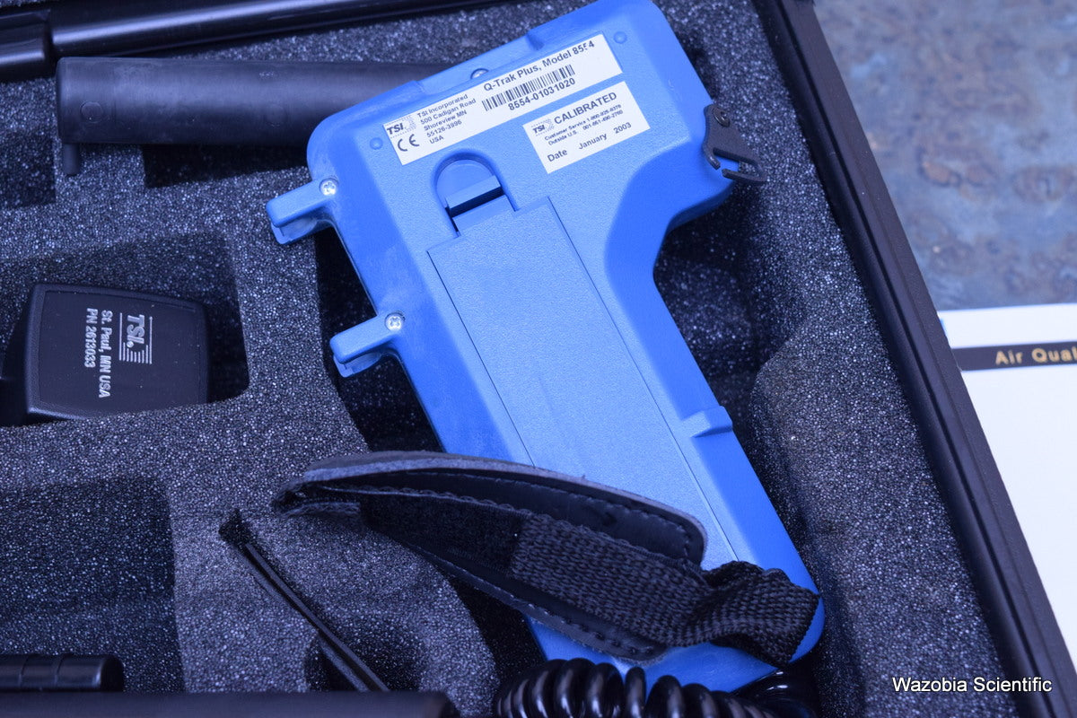 TSI Q-TRAK PLUS IAQ MONITOR MODEL 8554 WITH CO AIR QUALITY MONITOR