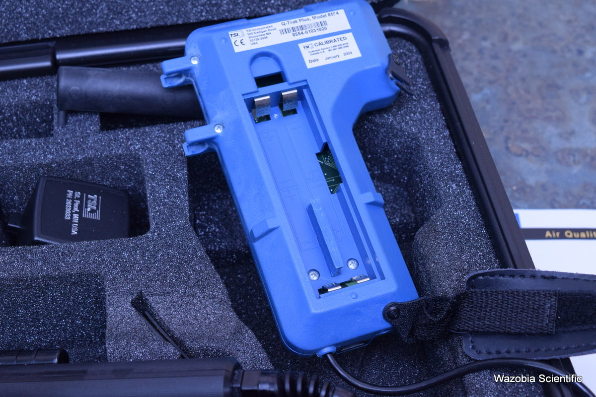TSI Q-TRAK PLUS IAQ MONITOR MODEL 8554 WITH CO AIR QUALITY MONITOR