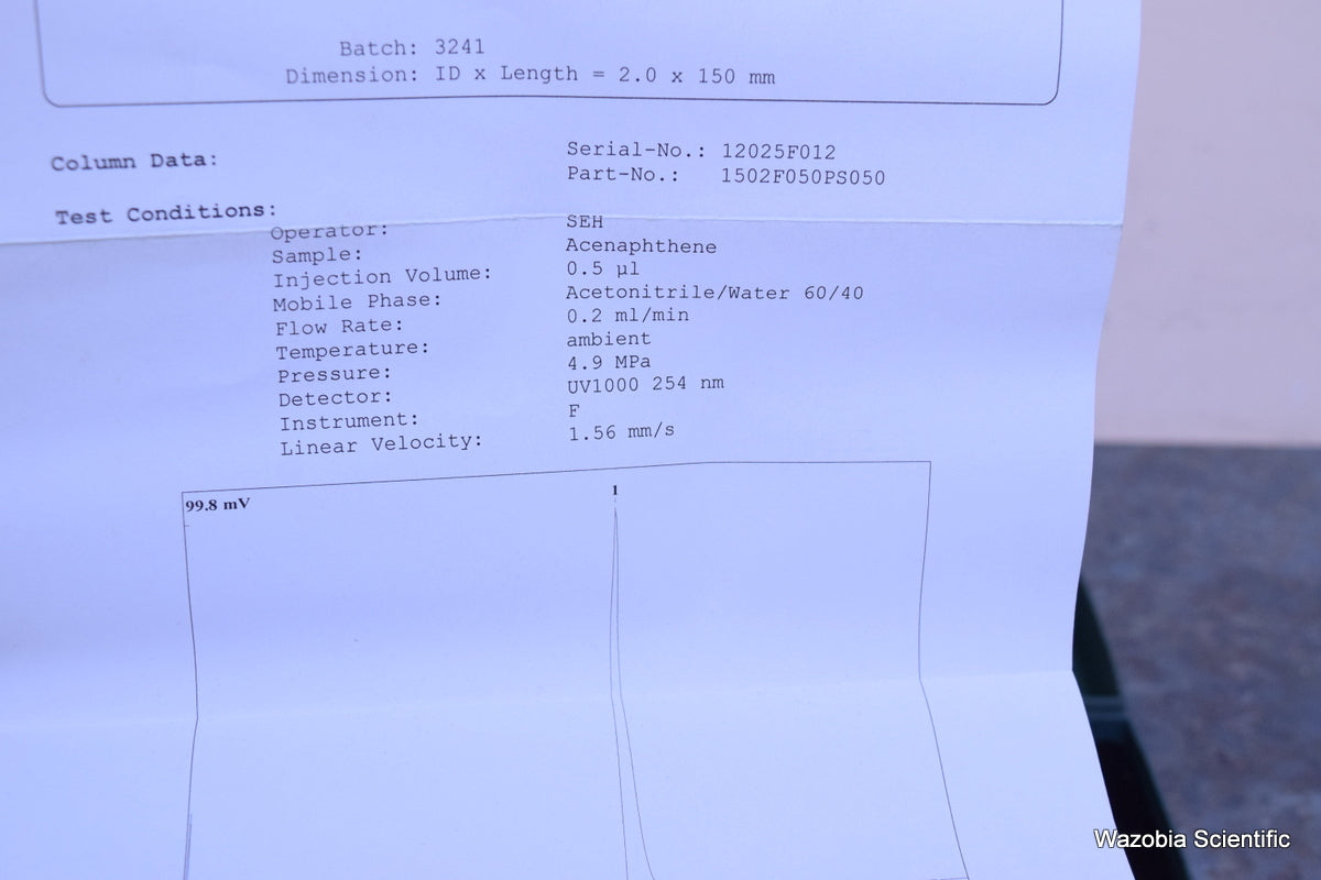 PRONTOSIL  120-5-PHENYL 5.0 um  2.0 X 150 MM HPLC COLUMNS  1502F050PS050