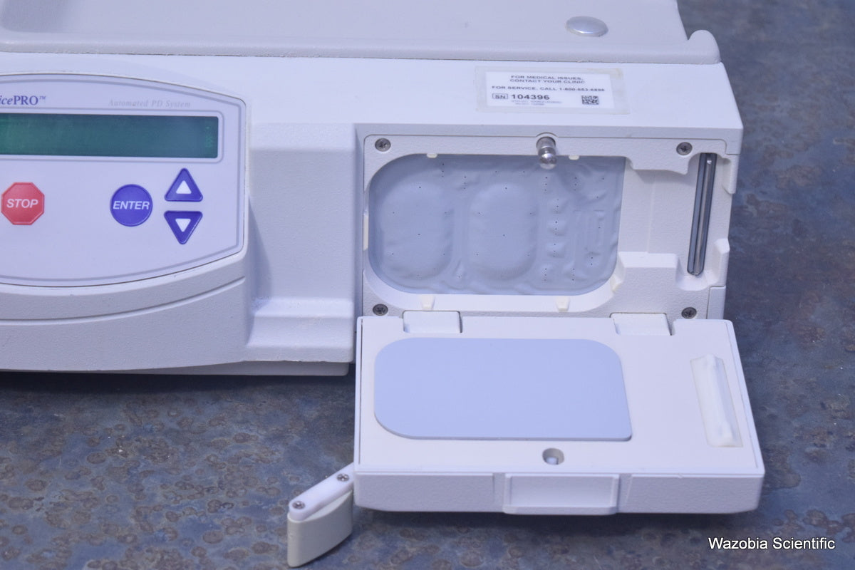 BAXTER HOMECHOICE PRO APD SYSTEM 5C8310 AUTOMATED PERITONEAL DIALYSIS SYSTEM