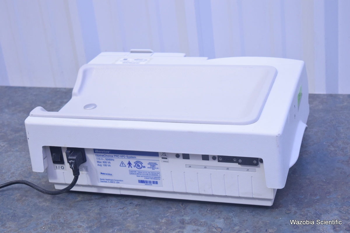 BAXTER HOMECHOICE PRO APD SYSTEM 5C8310 AUTOMATED PERITONEAL DIALYSIS SYSTEM