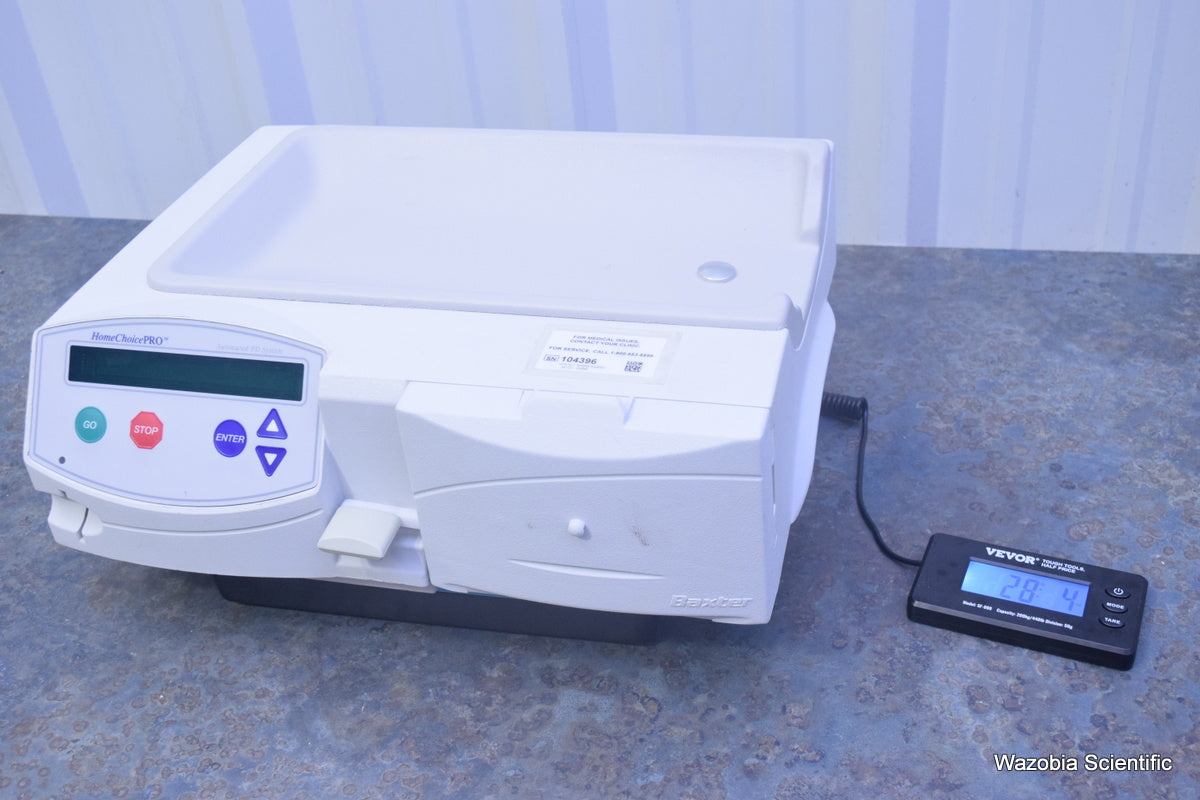 BAXTER HOMECHOICE PRO APD SYSTEM 5C8310 AUTOMATED PERITONEAL DIALYSIS SYSTEM